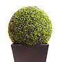 Giant Artificial Boxwood Topiary Ball, thumbnail 1 of 10