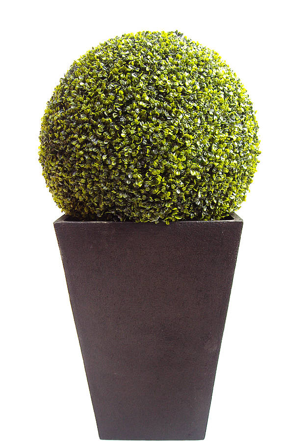 Giant Artificial Boxwood Topiary Ball, 1 of 10