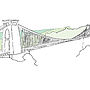 Bristol's Clifton Suspension Bridge Digital Print, thumbnail 5 of 6