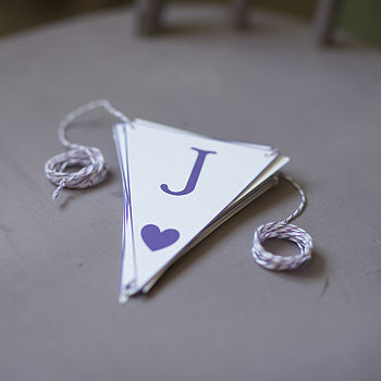 Just Engaged Bunting, 3 of 12