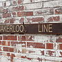 'Bakerloo Line' Hook Board, thumbnail 1 of 4