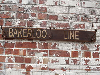 'Bakerloo Line' Hook Board, 2 of 4