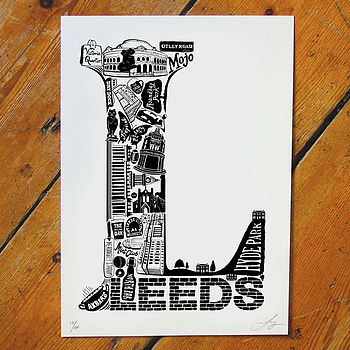 Best Of Leeds Print Graduation Gift, 9 of 12