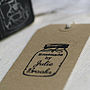 Personalised 'Homemade By' Jar Rubber Stamp, thumbnail 2 of 4
