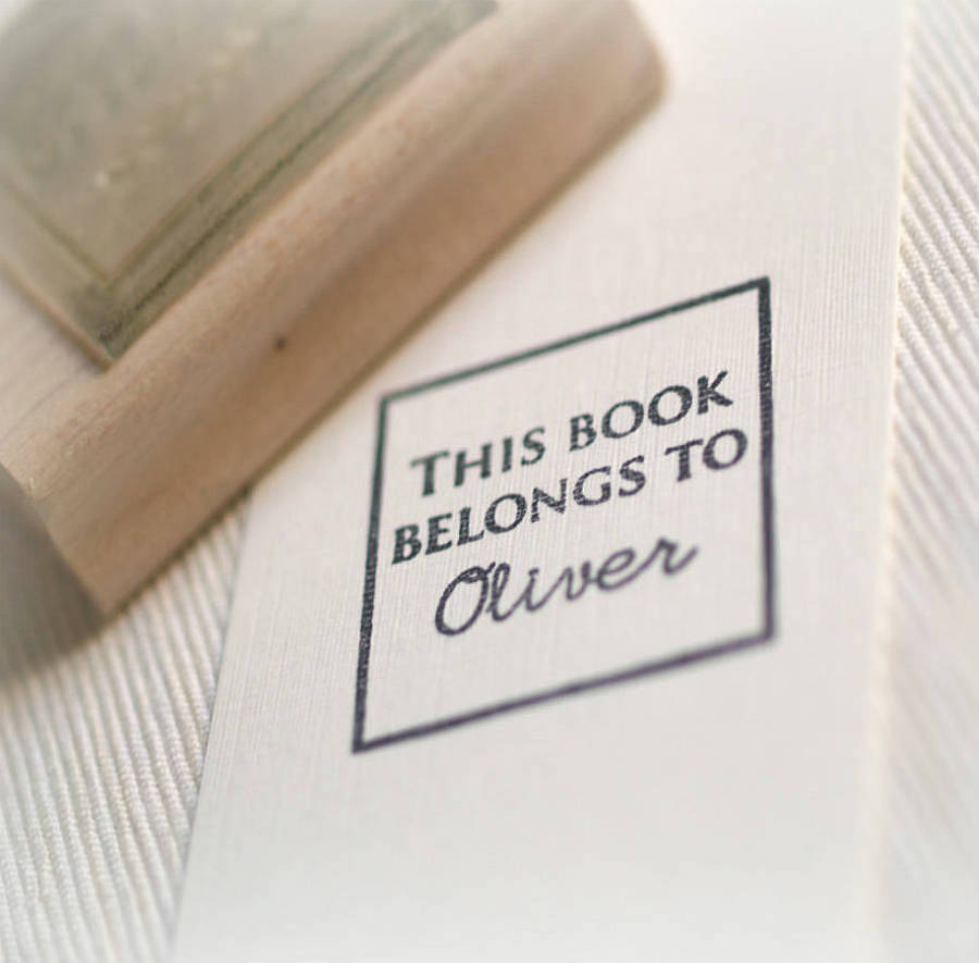 personalised-this-book-belongs-to-stamp-by-pretty-rubber-stamps