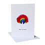 Chase The Rainbow Greetings Card, thumbnail 3 of 3