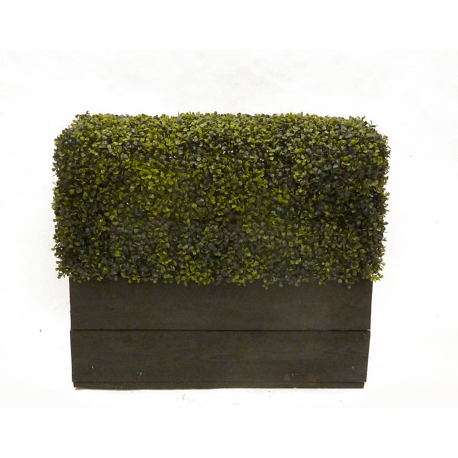Deluxe Artificial Instant Boxwood Hedge, 1 of 4