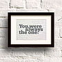 'You Were Always The One' Print, thumbnail 5 of 12