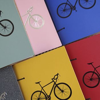 Leather Bound Bicycle Journal, 5 of 12