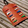 Personalised Leather Golf Tee Holder, thumbnail 4 of 5