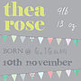 Personalised Birth Announcement Print, thumbnail 4 of 6