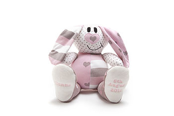 Personalised Baby Clothes Keepsake Bunny, 2 of 4