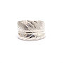 Silver Feather Ring, thumbnail 1 of 4