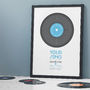 Personalised 'Our Song' Record Print, thumbnail 12 of 12