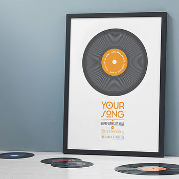 Personalised 'Our Song' Record Print, 4 of 12