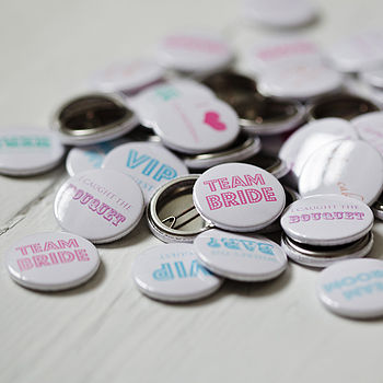 Pack Of 50 Wedding Favour Badges, 4 of 11