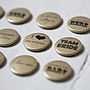 Pack Of 50 Wedding Favour Badges, thumbnail 7 of 11