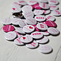 Pack Of 50 Wedding Favour Badges, thumbnail 10 of 11