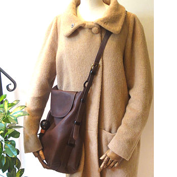 Large Leather Hobo Handbag With Adjustable Handle, 4 of 10