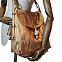 Large Leather Hobo Handbag With Adjustable Handle, thumbnail 5 of 10