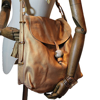 Large Leather Hobo Handbag With Adjustable Handle, 5 of 10