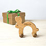 Personalised Wooden Bunny Rabbit, thumbnail 1 of 3