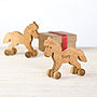 Personalised Wooden Horse, thumbnail 1 of 2