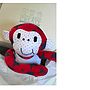 Personalised Baby Clothes Keepsake Monkey, thumbnail 4 of 5