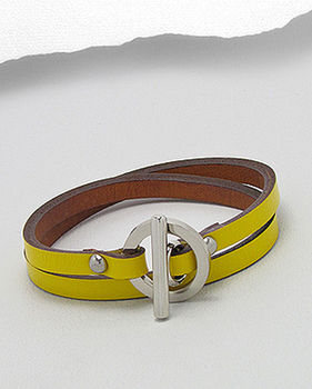 Wrap Around Leather Friendship Bracelet, 2 of 6