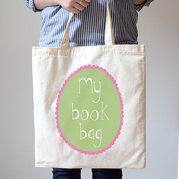 Custom Knitting Craft Or Book Tote Bag By Hannah Stevens ...