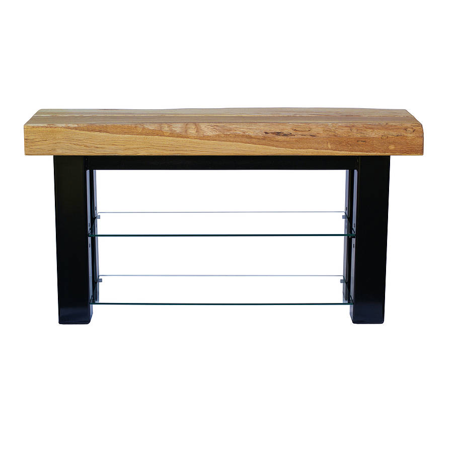 Oak And Iron Large Tv Stand By Oak & Iron Furniture