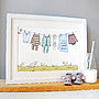 Personalised Welcome To The World Pink New Baby Print, thumbnail 10 of 12