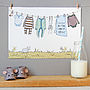 Personalised Welcome To The World Pink New Baby Print, thumbnail 11 of 12