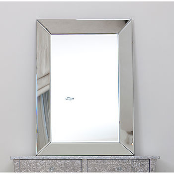 Venetian Glass Mirrored Wall Mirror Choice Of Sizes, 5 of 5