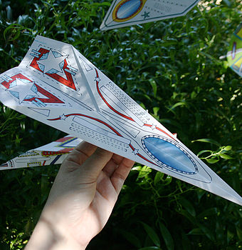 Personalised Paper Planes Kit, 7 of 11