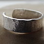 Sterling Silver Hammered Toe Ring, thumbnail 6 of 8