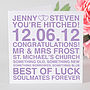 Personalised Wedding Day Card, thumbnail 1 of 12