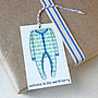 Personalised Welcome To The World Blue New Baby Print, thumbnail 9 of 12
