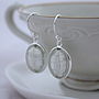 Murano Glass and Silver Oval Earrings, thumbnail 12 of 12