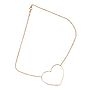 9ct Gold 'Fil D'amour' Heart Necklace, thumbnail 5 of 10