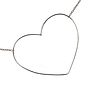 9ct White Gold 'Fil D'amour' Necklace, Large Model, thumbnail 2 of 4