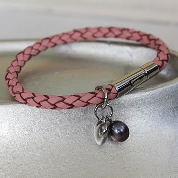 Women's Coloured Bolo Leather Bracelet, 2 of 5