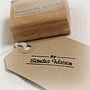 Personalised 'By…Name' Rubber Stamp, thumbnail 1 of 4