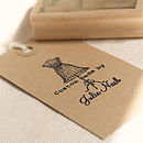 Personalised 'custom Made By..' Stamp By Pretty Rubber Stamps ...