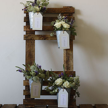 Wooden Wedding Table Plan, 3 of 7