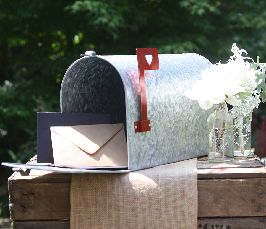 american style wedding mailbox by the wedding of my dreams ...