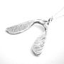 Silver Sycamore Pendant, thumbnail 2 of 5