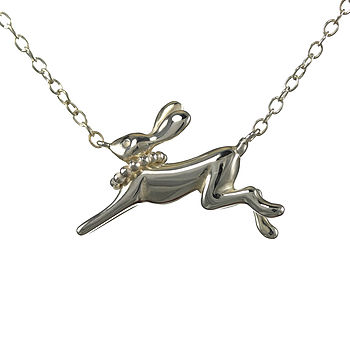 Personalised Hare Necklace, 2 of 7