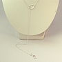 Silver And Precious Stone Necklace, thumbnail 2 of 2