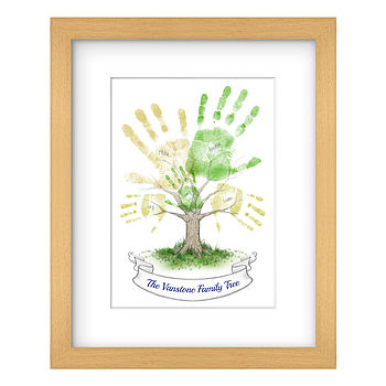 Personalised Hand Print Tree, 2 of 12